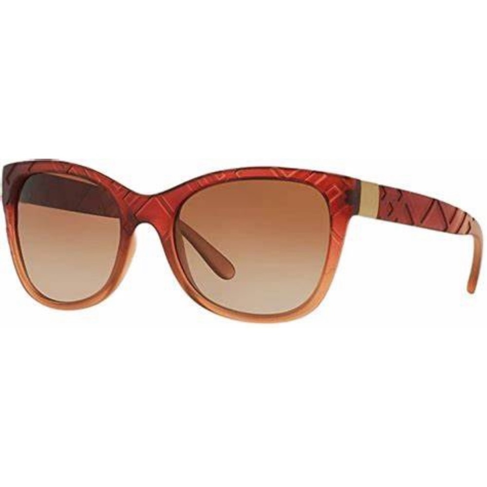 NWOT [Burberry] Women’s Oversized Sunglasses MATTE BORDEAUX B4219 3584/13 w Case